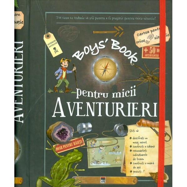 Boys Book pentru micii aventurieri