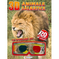 Animale salbatice cu ochelari 3D!