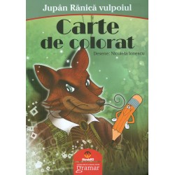 Jupan Ranica vulpoiul: carte de colorat