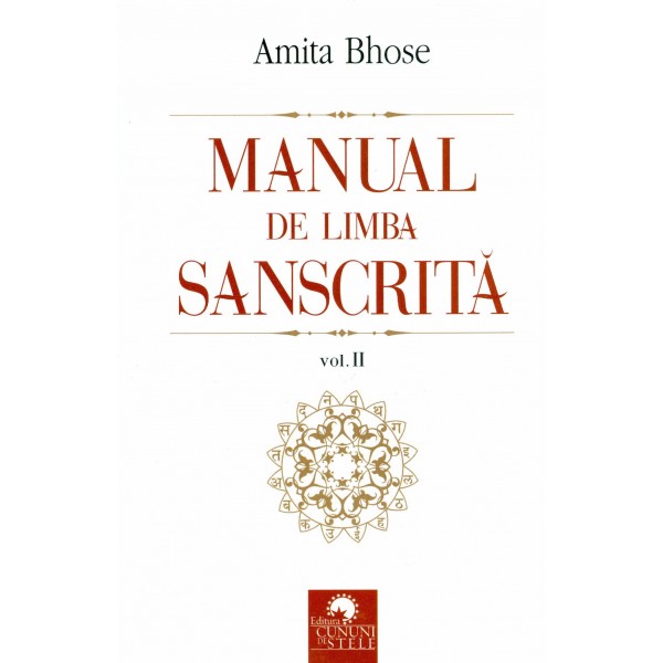 Manual de limba sanscrita, vol. II