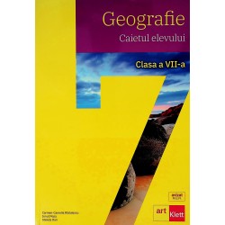 Geografie - Caietul elevului, clasa a VII-a