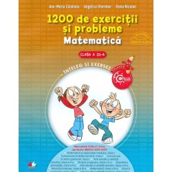1200 de exercitii si probleme - Matematica, clasa a III-a