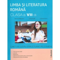 Limba si literatura romana - Caiet de lucru structurat pe domenii, clasa a VII-a