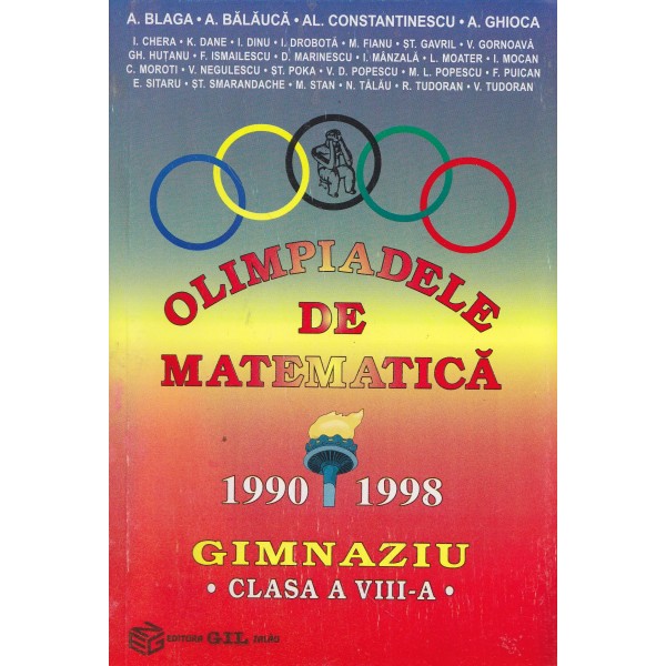 Olimpiadele de matematica 1990-1998, clasa a VIII-a