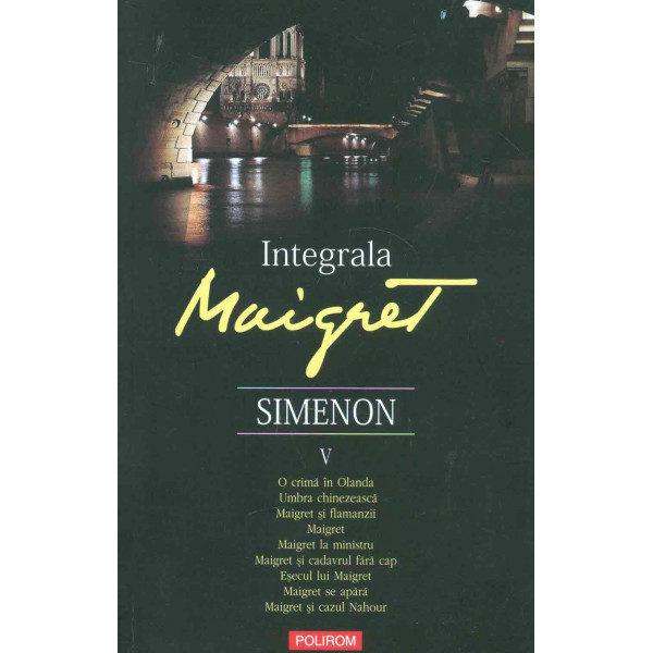 Integrala Maigret, vol. V
