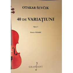 40 de Varatiuni, Op. 3. Pentru vioara