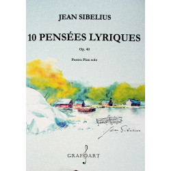 10 Pensees Lyriques, Op. 40. Pentru pian solo