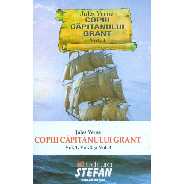 Copiii Capitanului Grant, vol. I-II-III