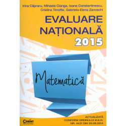 Matematica - Evaluare Nationala, 2015