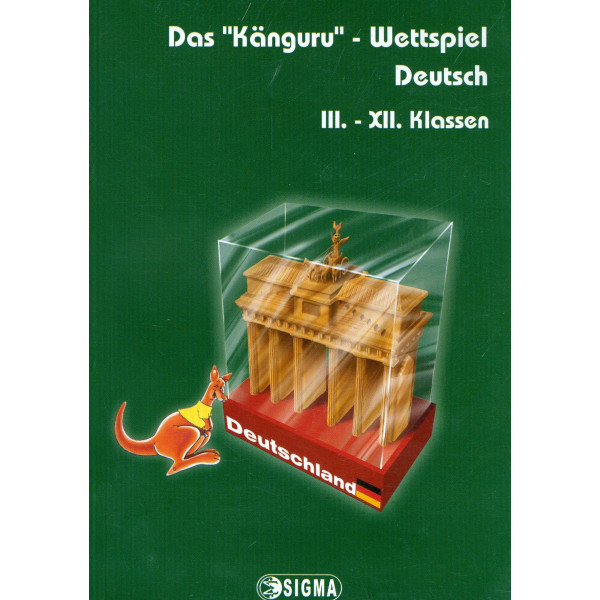 Das Kanguru - Wettspiel Deutsch, III-XII. Klassen