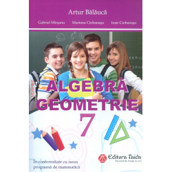 Algebra, geometrie, clasa a VII-a. Contine brosura cu rezultate, indicatii, solutii, comentarii