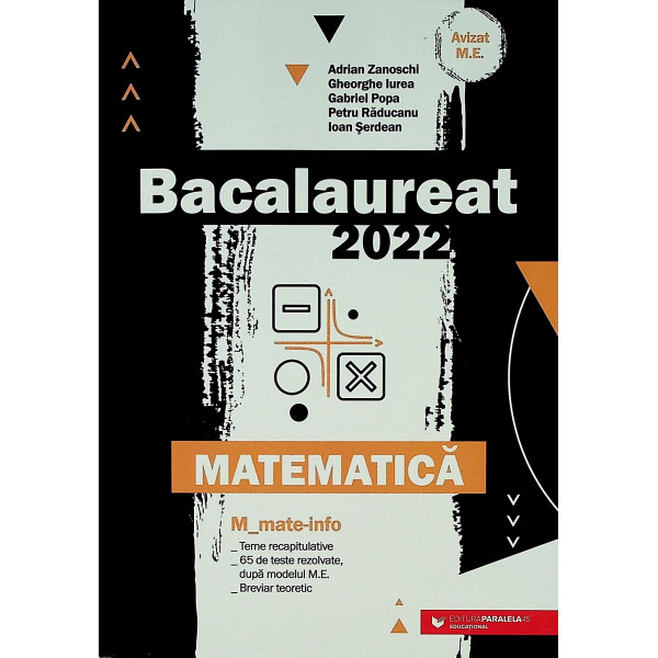 Matematica M_mate-info - Bacalaureat 2022