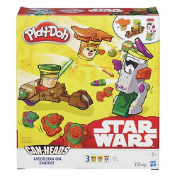 Mini-set Play-Doh Star Wars Misiune in Endor