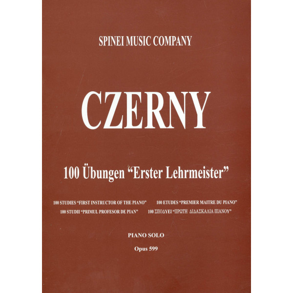 Czerny - Piano solo, opus 599