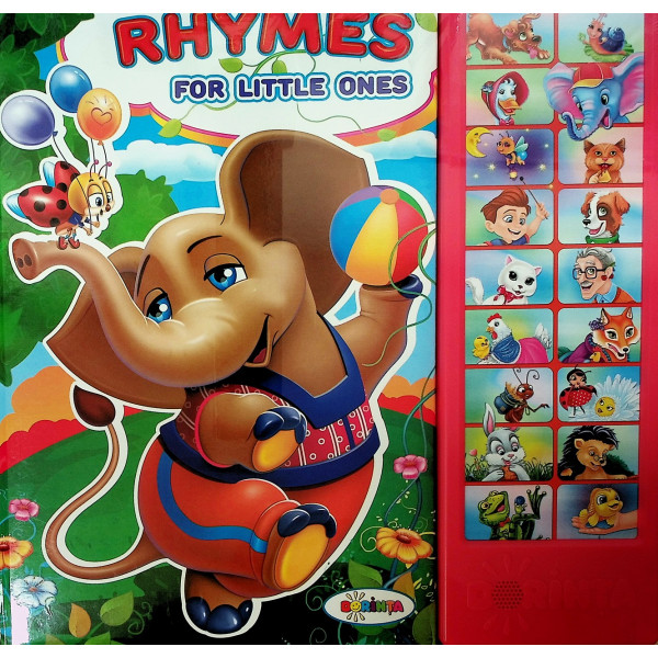 Rhymes for Little Ones. Carte cu sunete