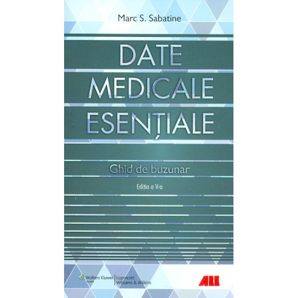 Date medicale esentiale. Ghid de buzunar Date medicale esentiale. Ghid de buzunar