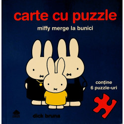 Miffy merge la bunici. Carte cu puzzle