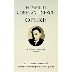 Opere, vol. V - Publicistica (1943-1946) Addenda