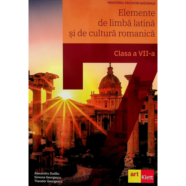 Elemente de limba latina si de cultura romanica, clasa a VII-a