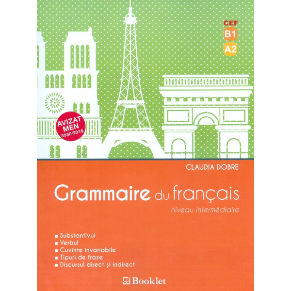 Grammaire du francais. Niveau intermediaire