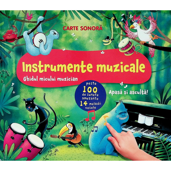Instrumente muzicale. Carte cu sunete