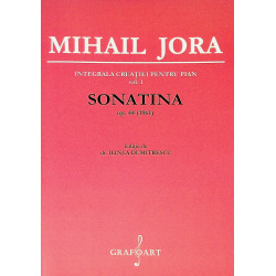 Integrala creatiei pentru pian, vol. I - Sonatina op. 44 (1961)