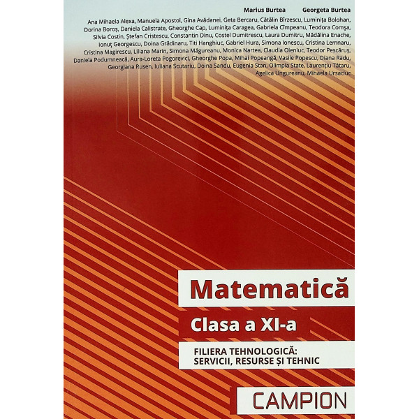 Matematica, clasa a XI-a