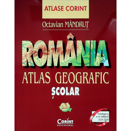 Romania - Atlas geografic...