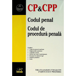 Codul penal  Codul de procedura penala Codul penal  Codul de procedura penala