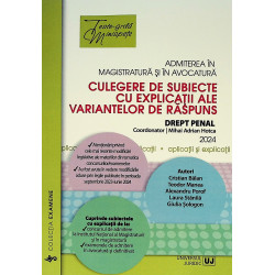 Admiterea in magistratura...