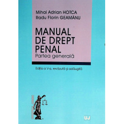 Manual de drept penal....