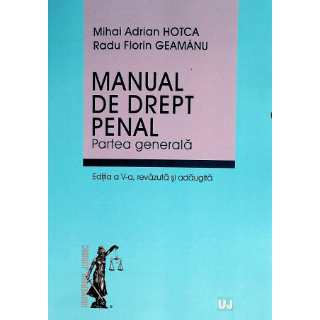 Manual de drept penal....
